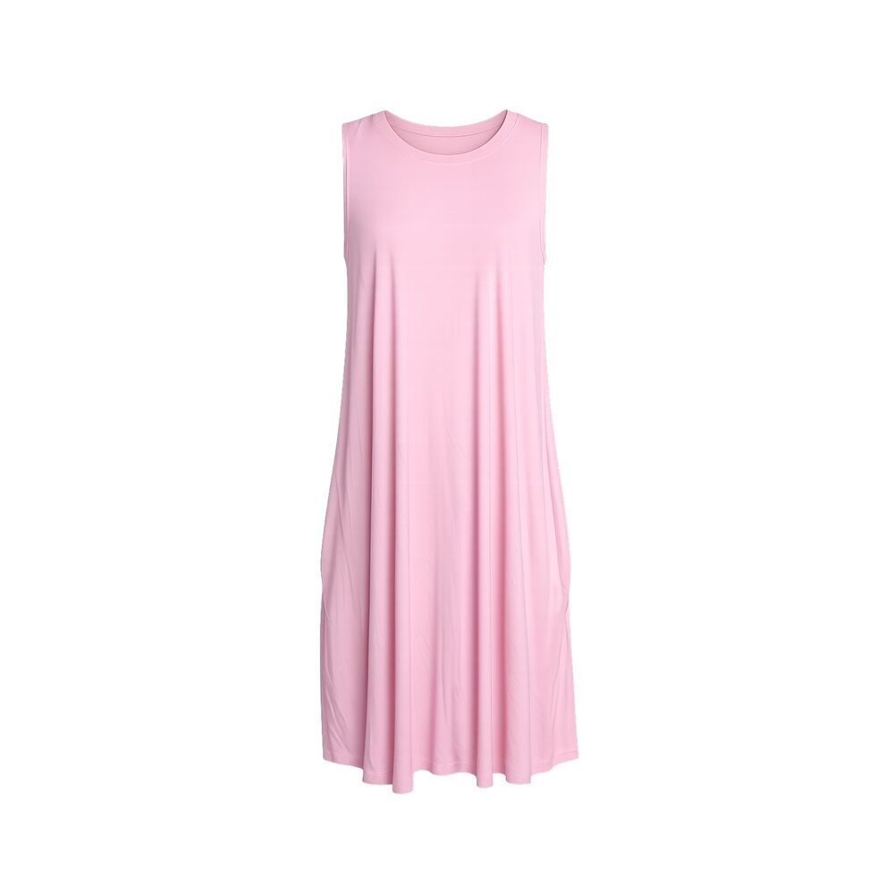 TIME AND TRU PINK SWING TANK DRESS SZ. LARGE NWT